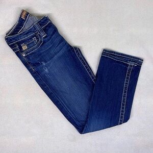 Big Star Low Rise Rikki Capri Denim size 25 Vintage